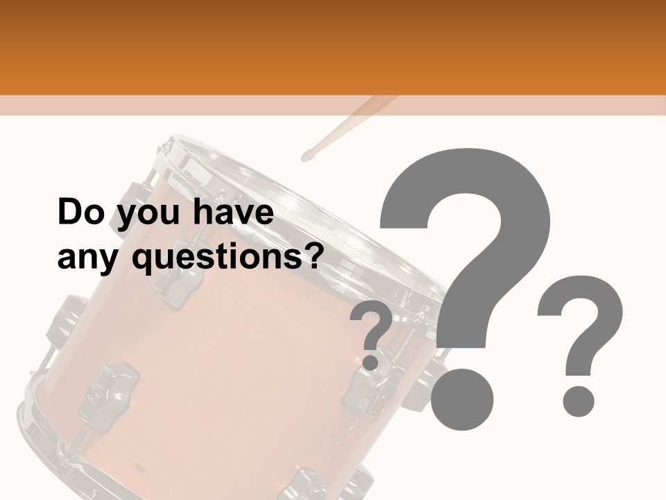 Rock Player Top PowerPoint Template