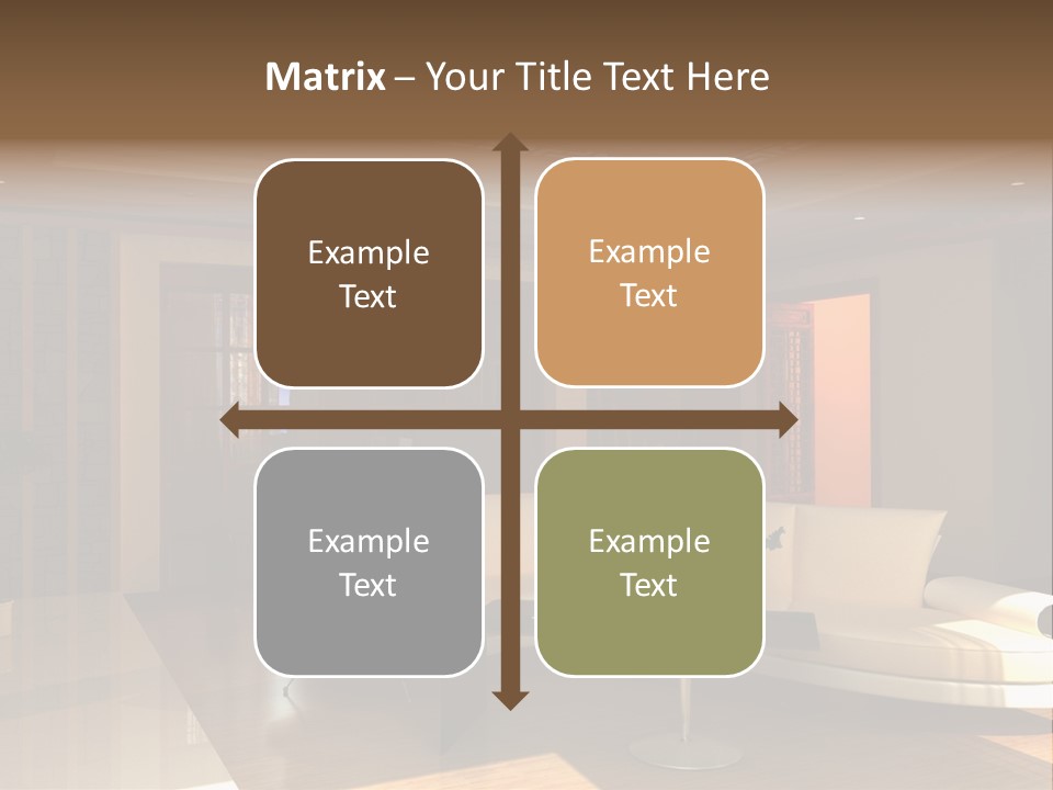 Luxury Wall Elegance PowerPoint Template