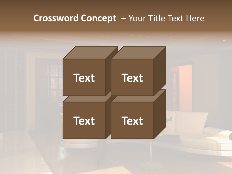 Luxury Wall Elegance PowerPoint Template