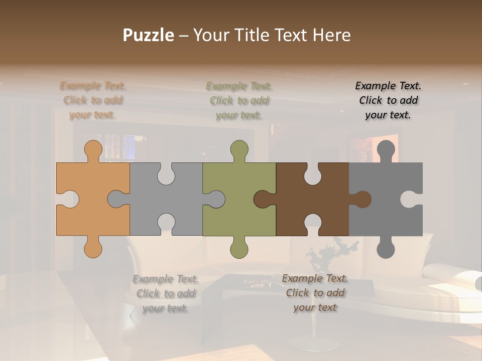 Luxury Wall Elegance PowerPoint Template