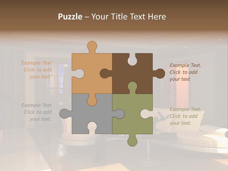 Luxury Wall Elegance PowerPoint Template