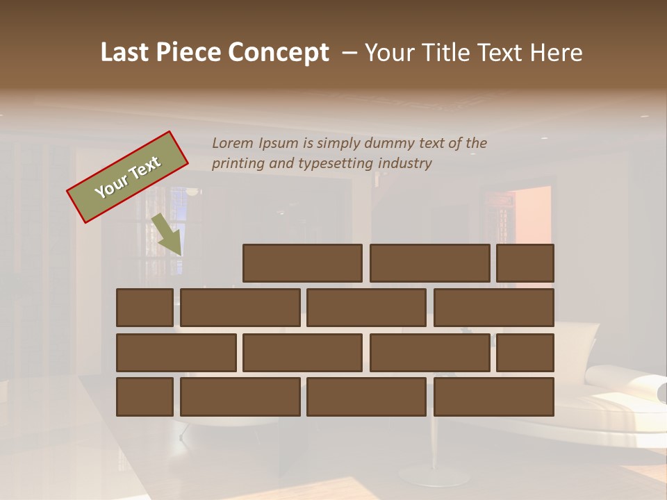 Luxury Wall Elegance PowerPoint Template