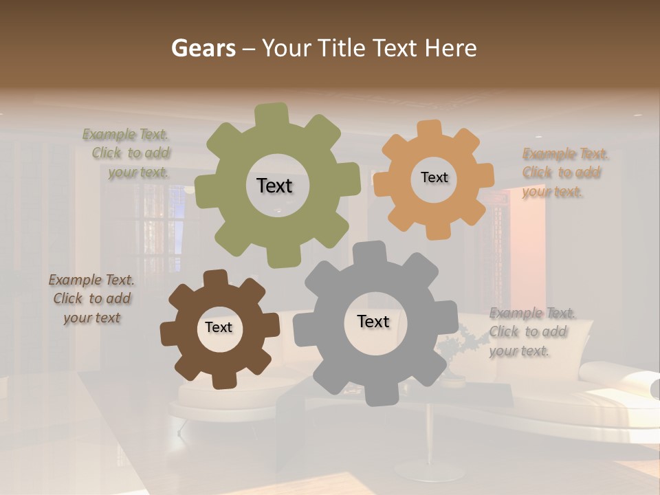 Luxury Wall Elegance PowerPoint Template