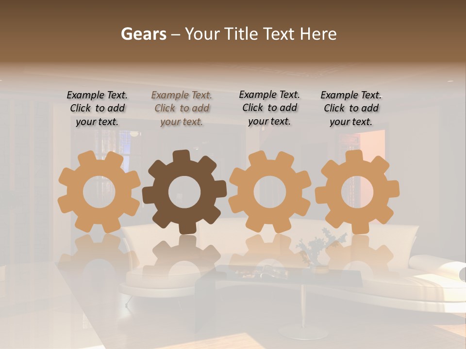 Luxury Wall Elegance PowerPoint Template