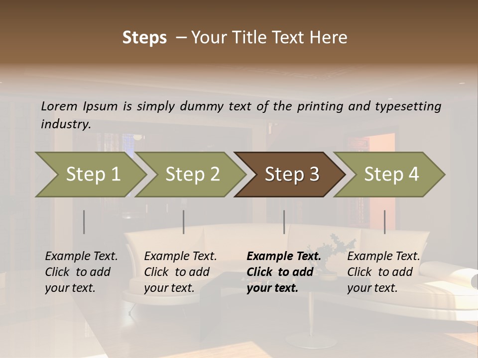 Luxury Wall Elegance PowerPoint Template