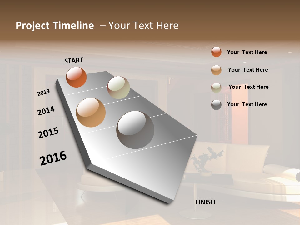 Luxury Wall Elegance PowerPoint Template