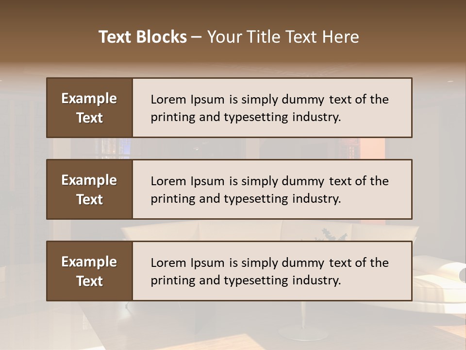 Luxury Wall Elegance PowerPoint Template