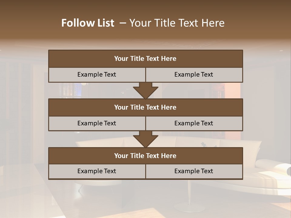 Luxury Wall Elegance PowerPoint Template