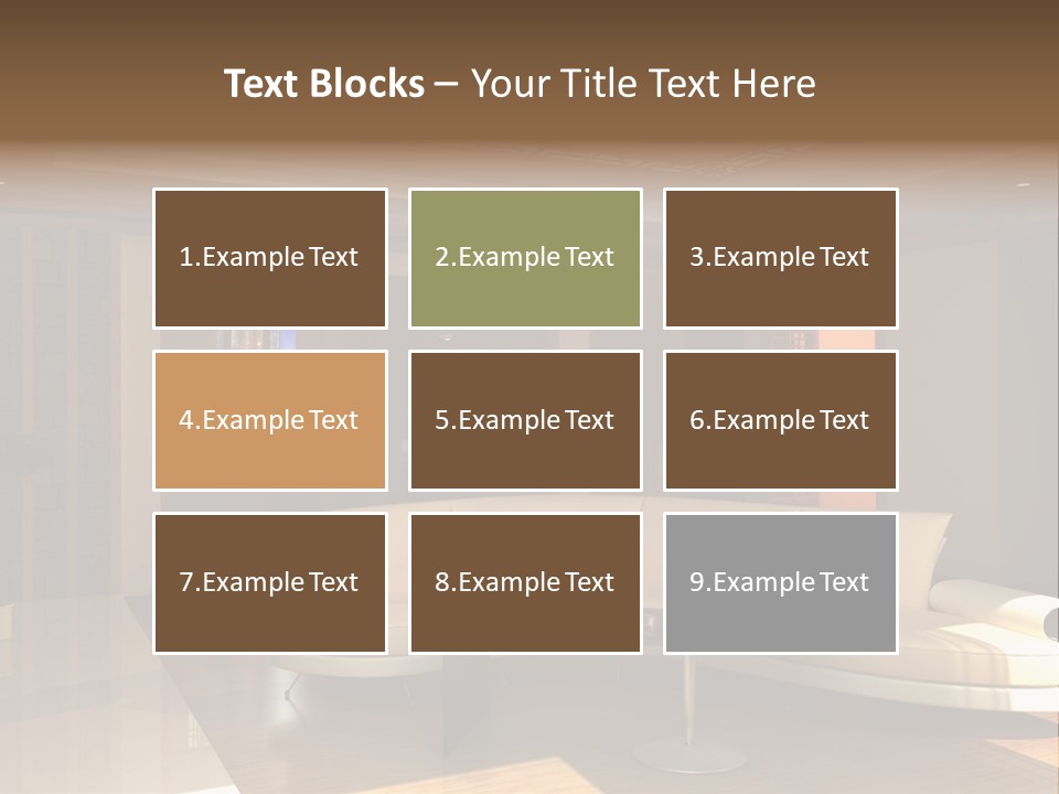 Luxury Wall Elegance PowerPoint Template