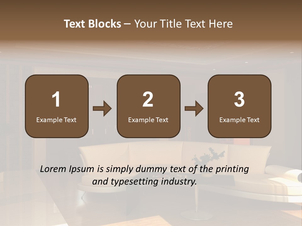 Luxury Wall Elegance PowerPoint Template