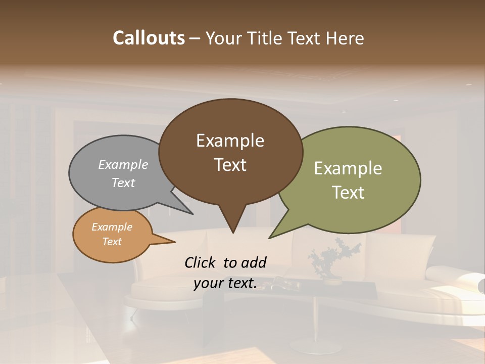 Luxury Wall Elegance PowerPoint Template