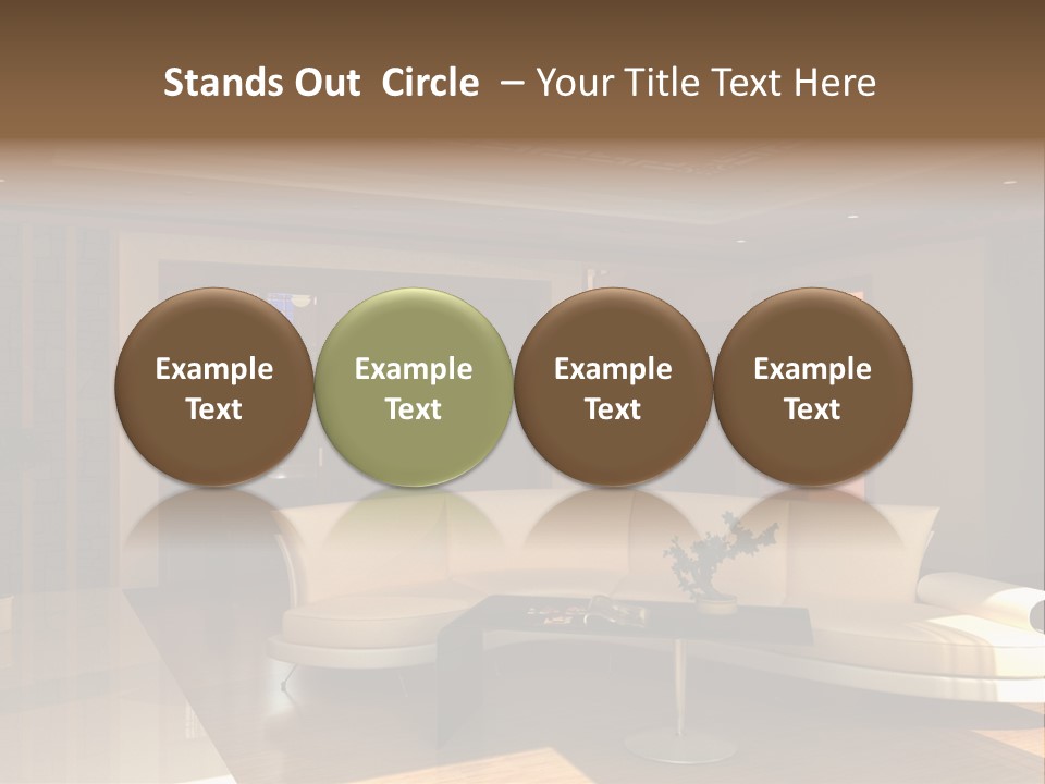 Luxury Wall Elegance PowerPoint Template