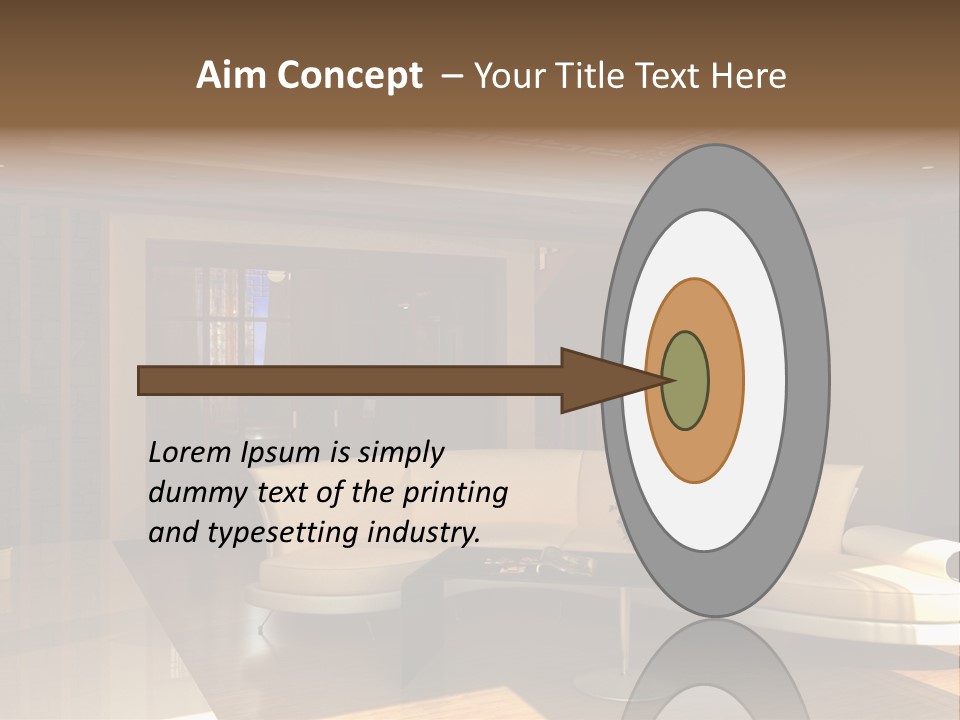 Luxury Wall Elegance PowerPoint Template