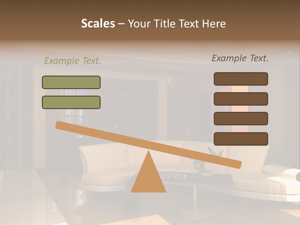 Luxury Wall Elegance PowerPoint Template