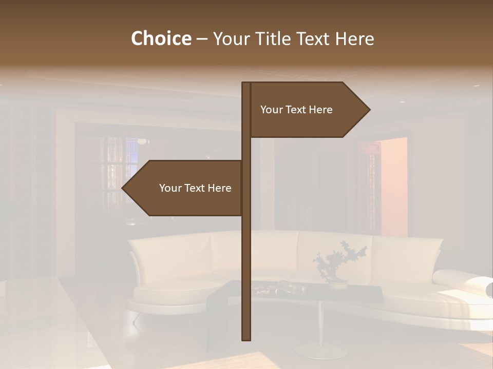 Luxury Wall Elegance PowerPoint Template