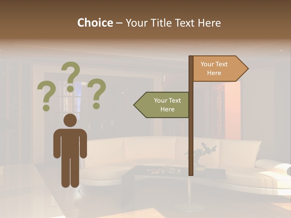 Luxury Wall Elegance PowerPoint Template