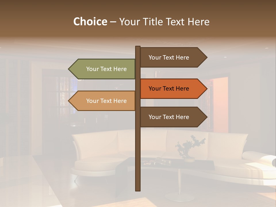 Luxury Wall Elegance PowerPoint Template