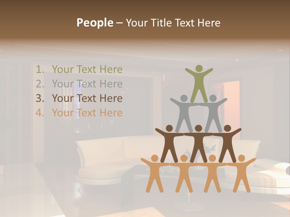 Luxury Wall Elegance PowerPoint Template