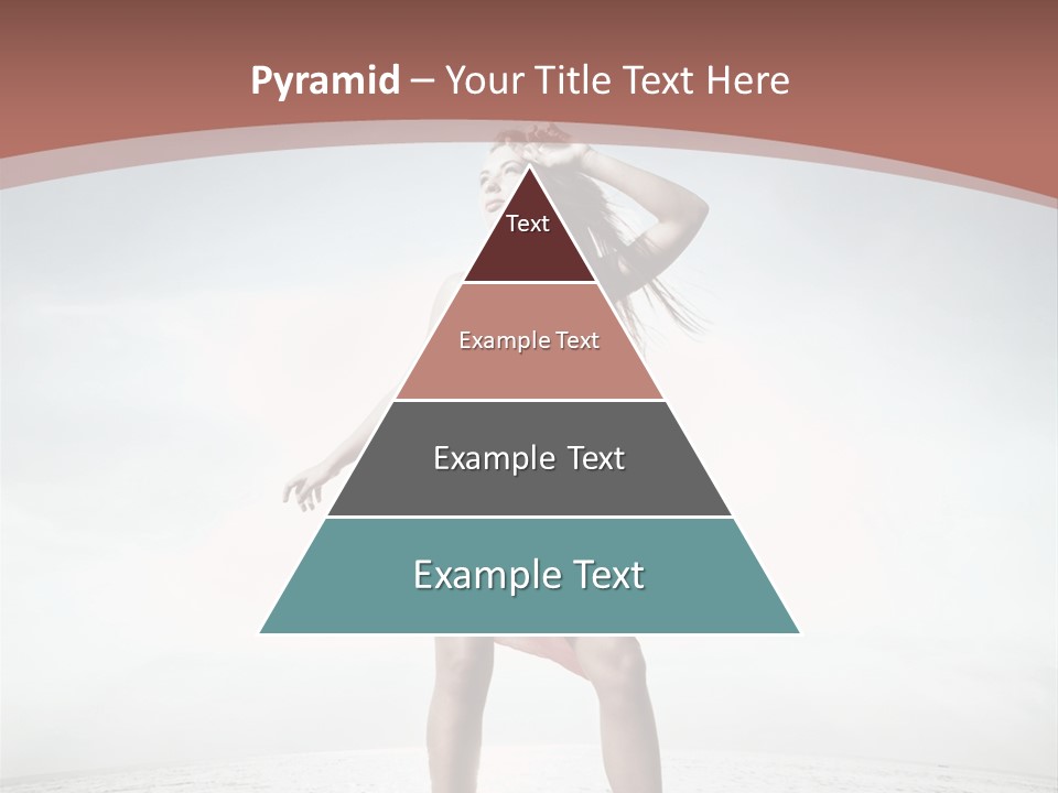 Cute Woman Female PowerPoint Template