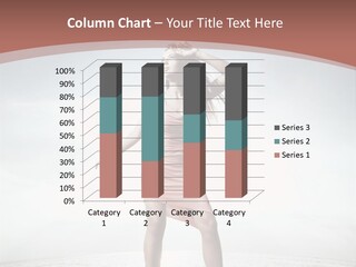 Cute Woman Female PowerPoint Template