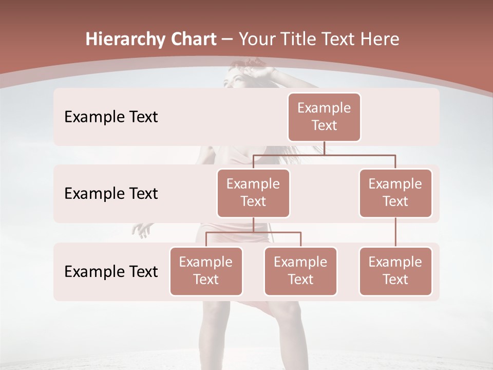 Cute Woman Female PowerPoint Template