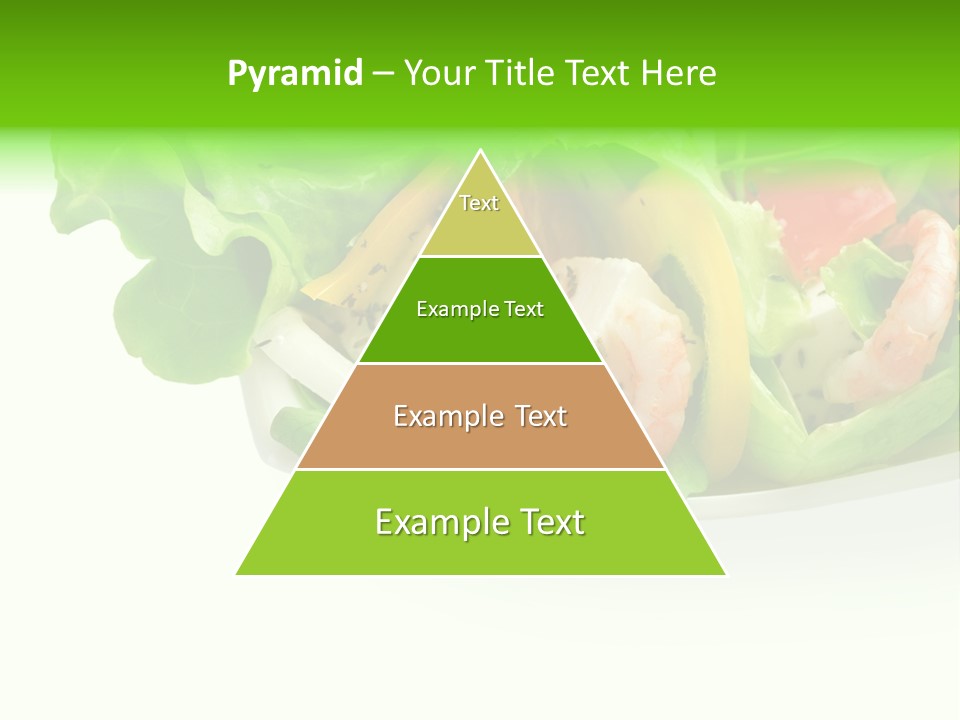 Isolated Cheese Yellow PowerPoint Template
