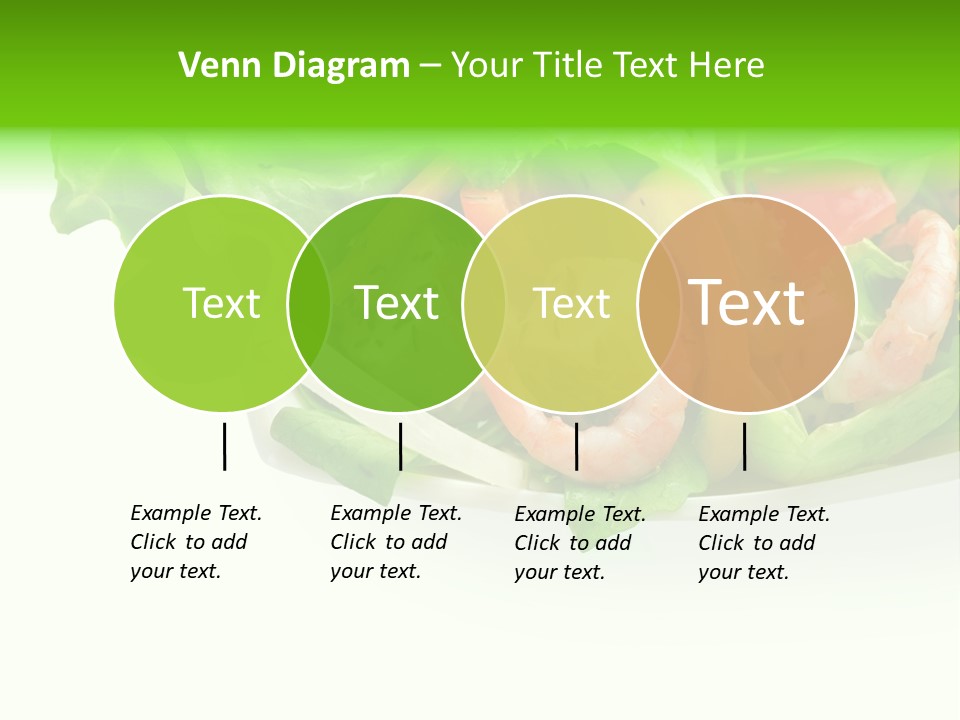 Isolated Cheese Yellow PowerPoint Template
