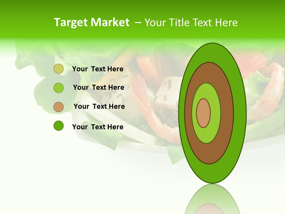 Isolated Cheese Yellow PowerPoint Template
