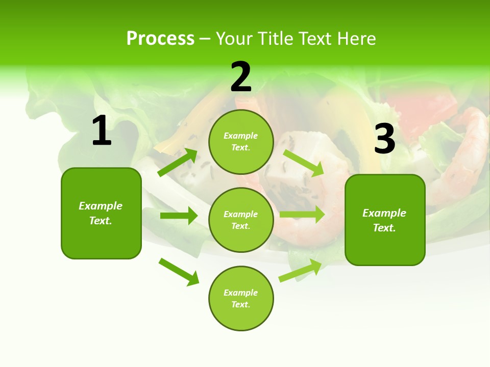Isolated Cheese Yellow PowerPoint Template
