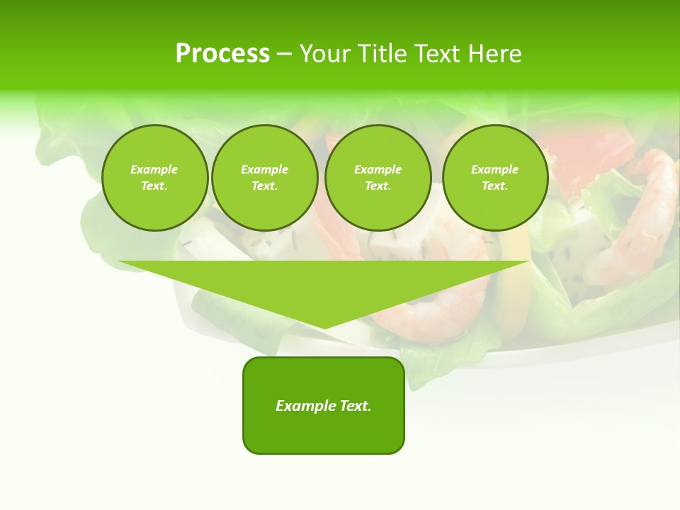 Isolated Cheese Yellow PowerPoint Template