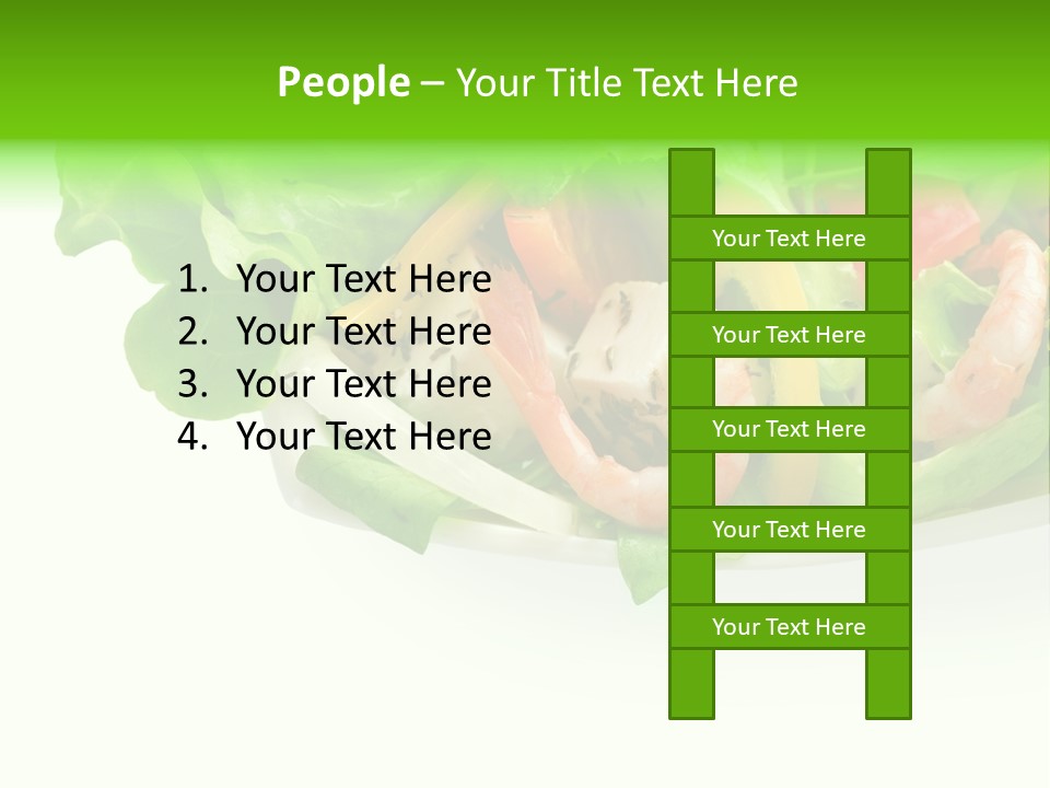 Isolated Cheese Yellow PowerPoint Template