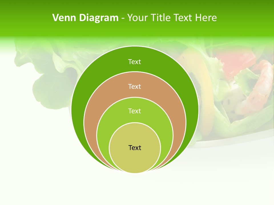 Isolated Cheese Yellow PowerPoint Template