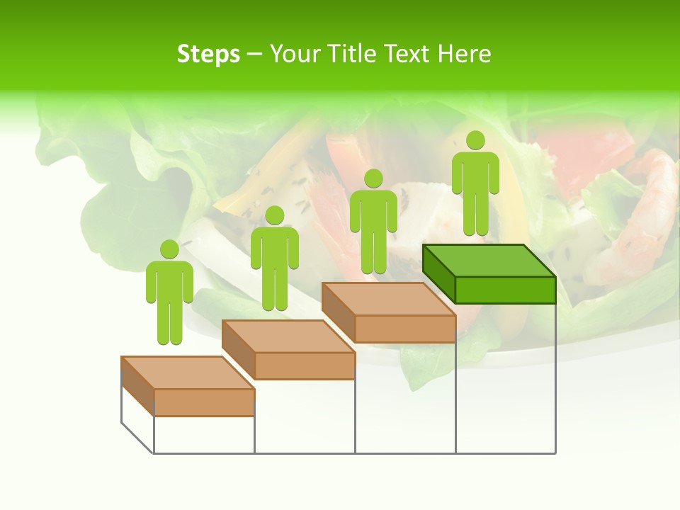 Isolated Cheese Yellow PowerPoint Template