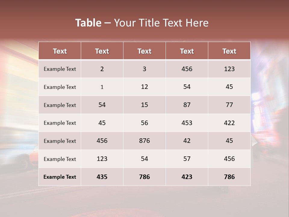 Sunglasses Woman Manhattan PowerPoint Template