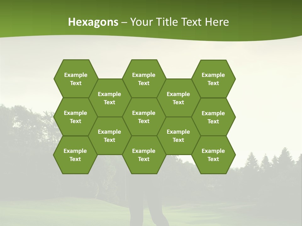 Professional Player Grass PowerPoint Template