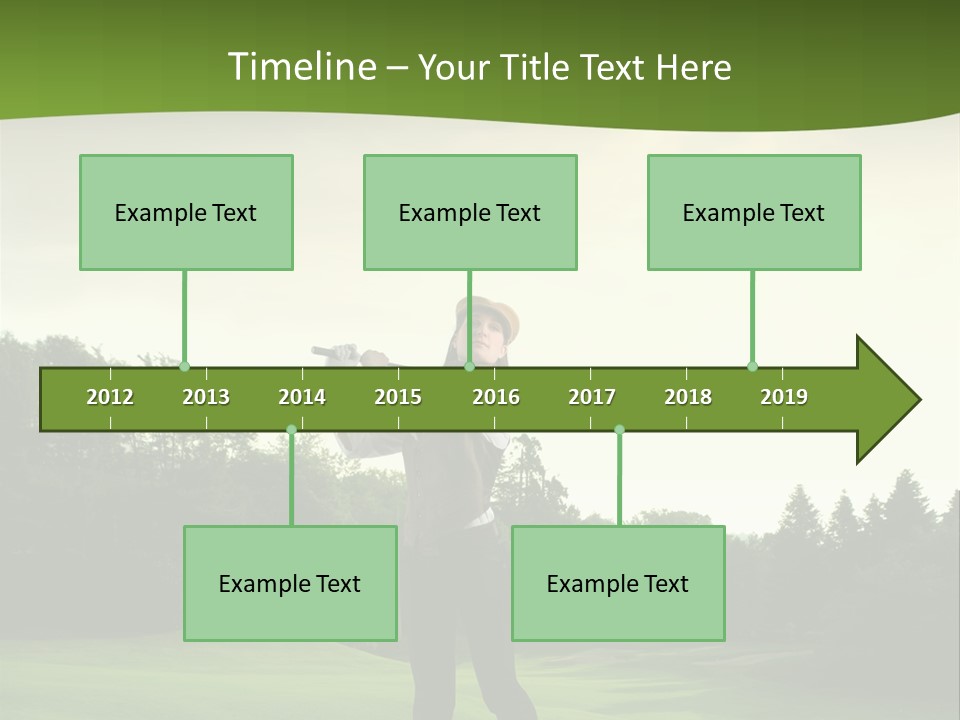Professional Player Grass PowerPoint Template