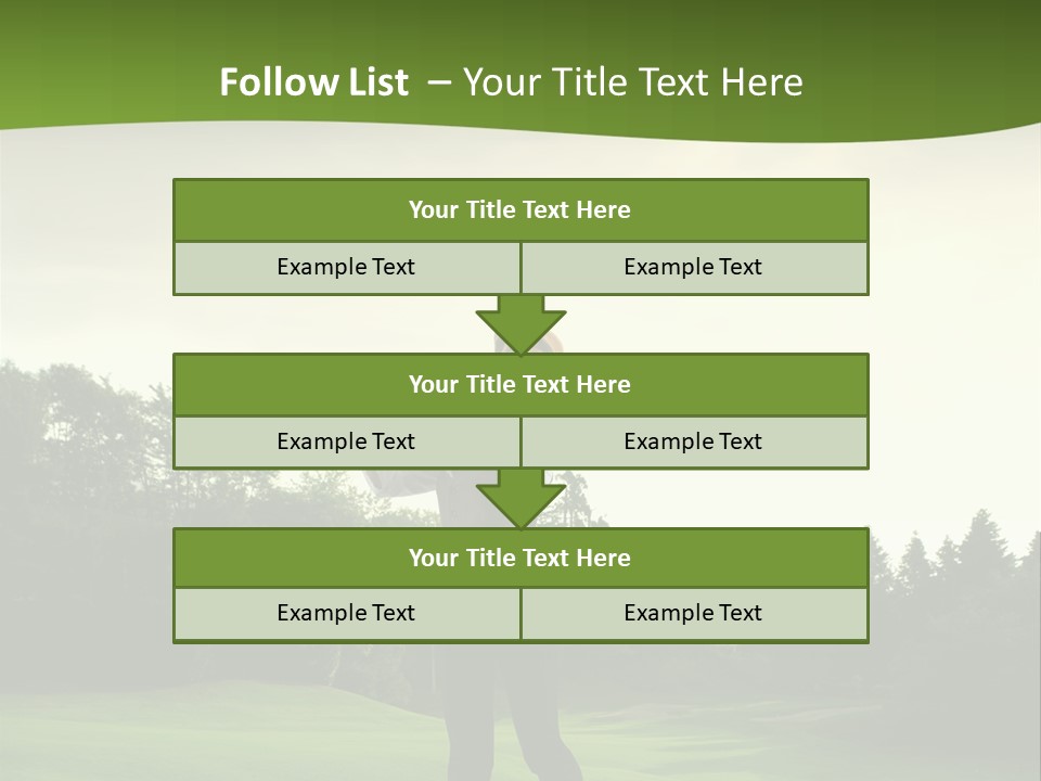 Professional Player Grass PowerPoint Template