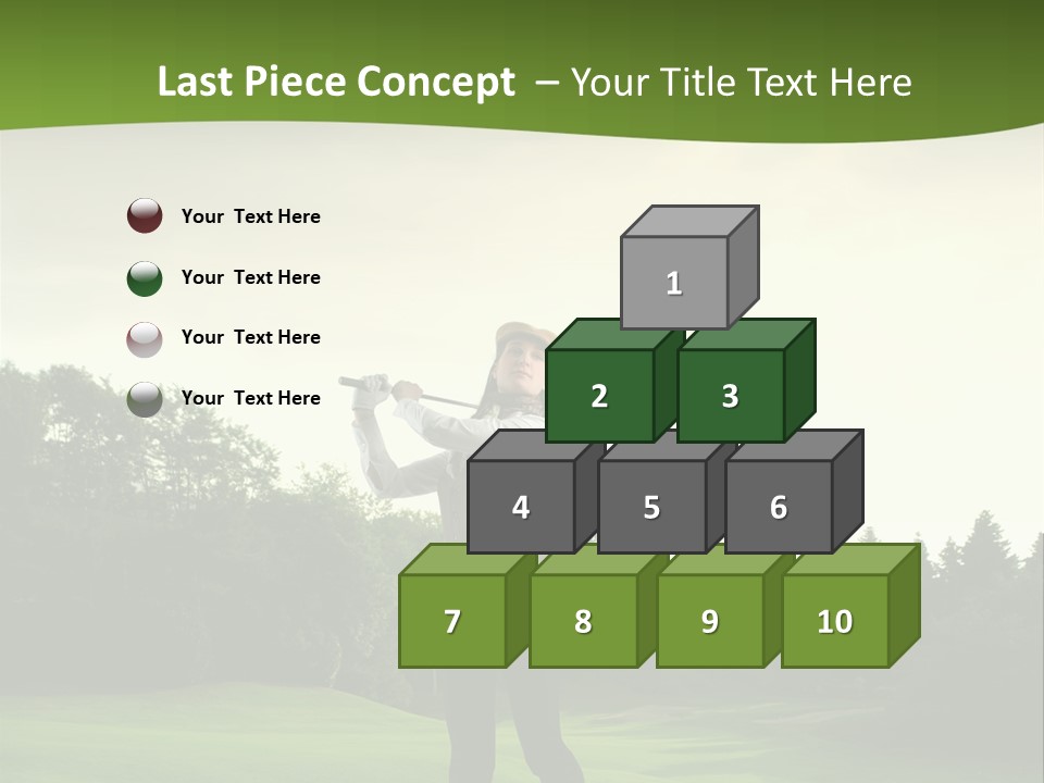 Professional Player Grass PowerPoint Template