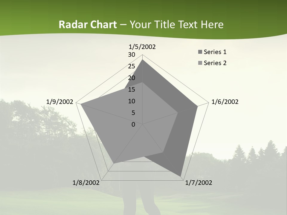 Professional Player Grass PowerPoint Template