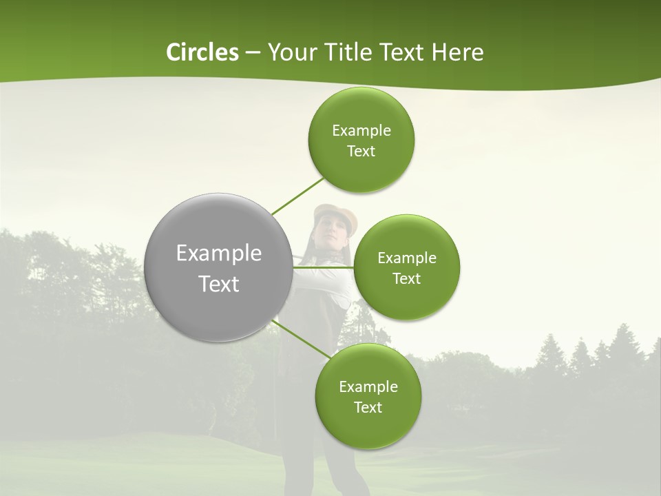 Professional Player Grass PowerPoint Template