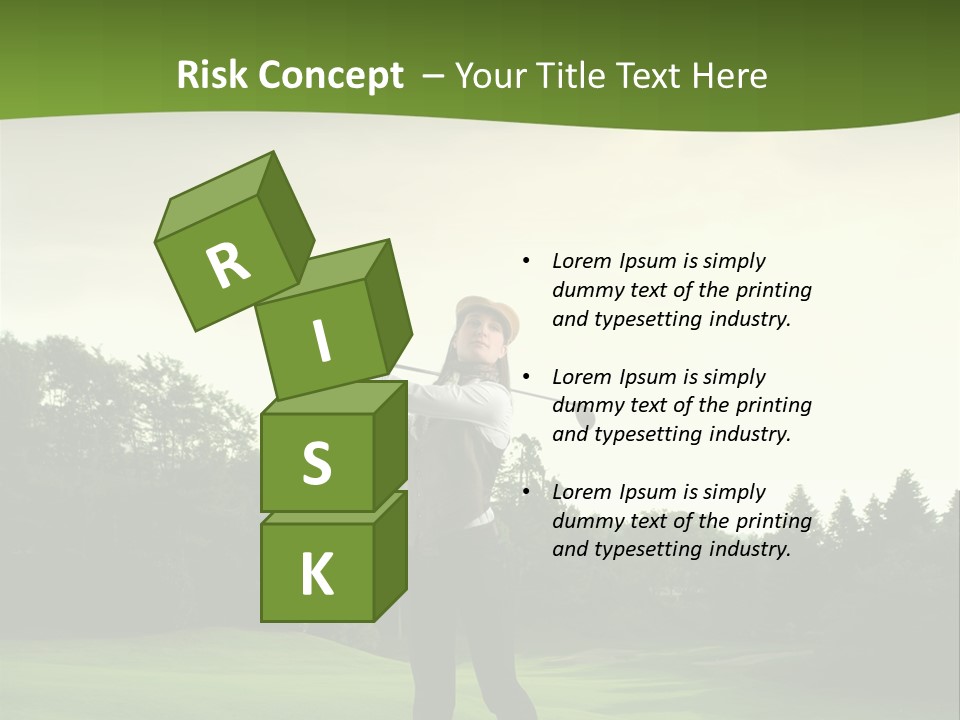 Professional Player Grass PowerPoint Template