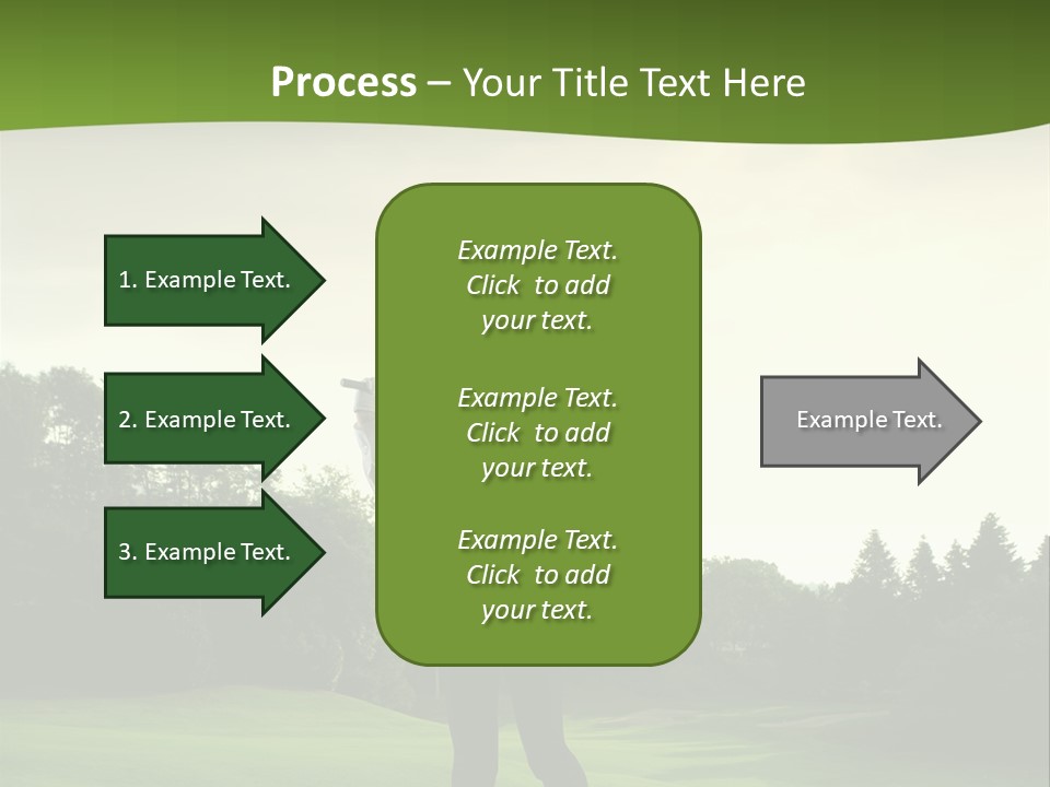 Professional Player Grass PowerPoint Template