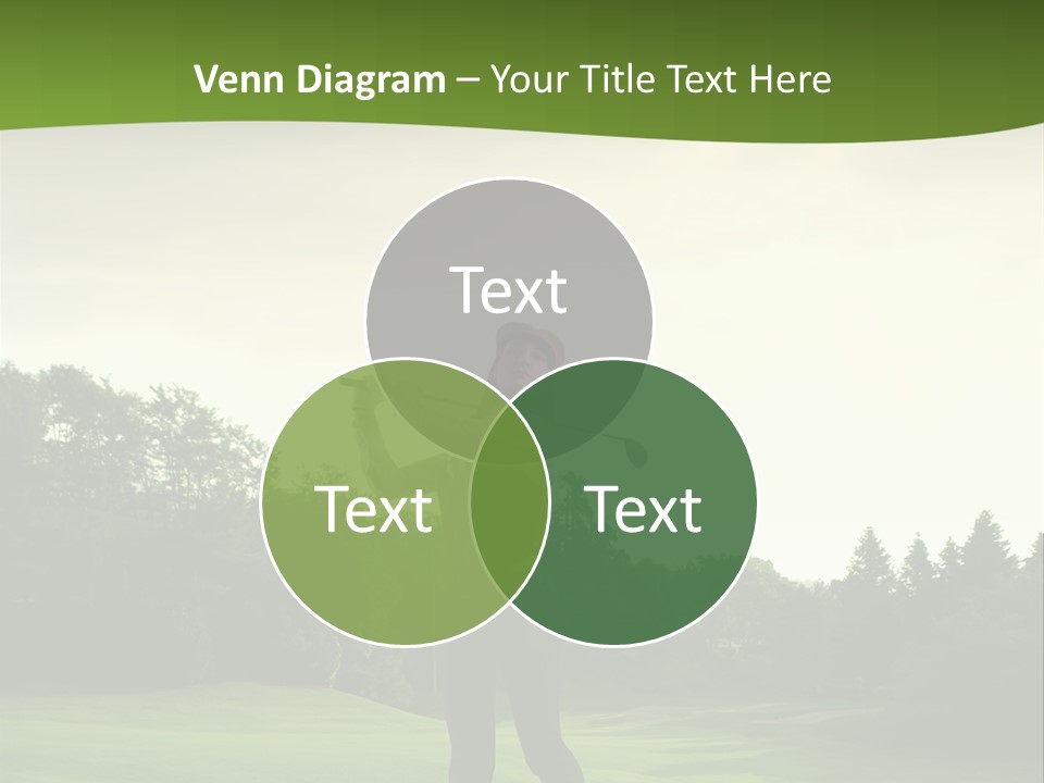 Professional Player Grass PowerPoint Template