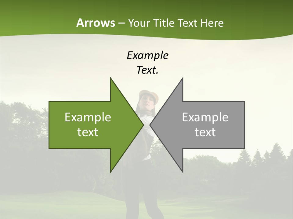 Professional Player Grass PowerPoint Template