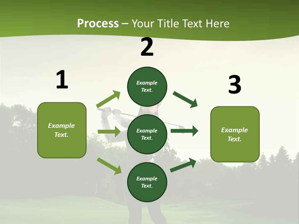 Professional Player Grass PowerPoint Template
