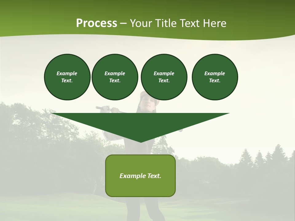 Professional Player Grass PowerPoint Template