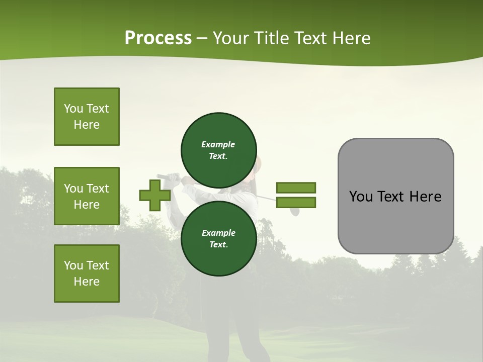 Professional Player Grass PowerPoint Template
