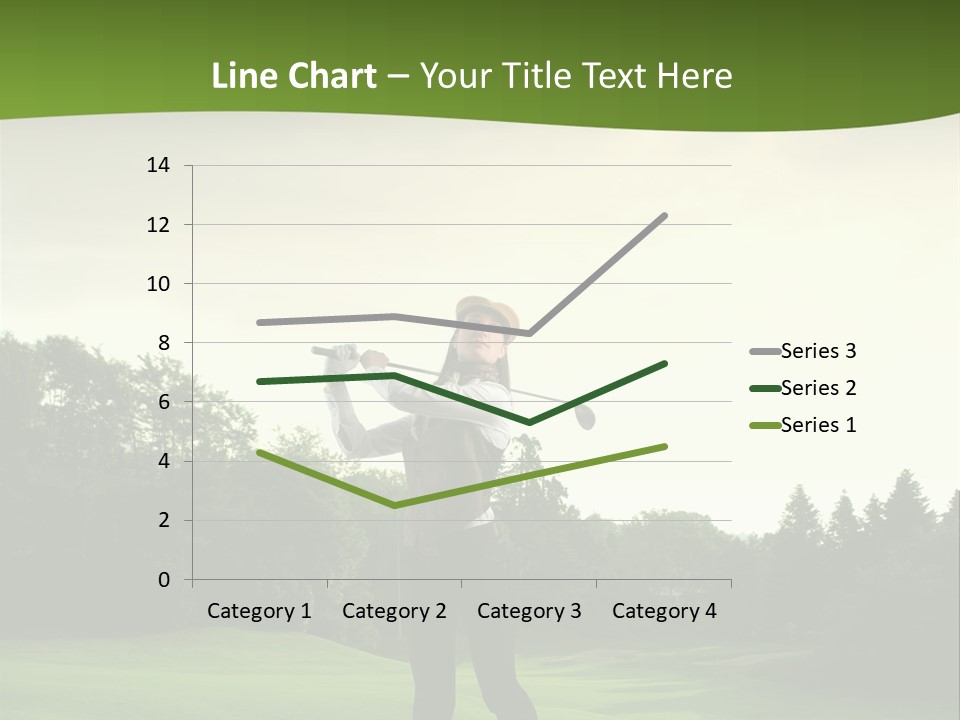 Professional Player Grass PowerPoint Template