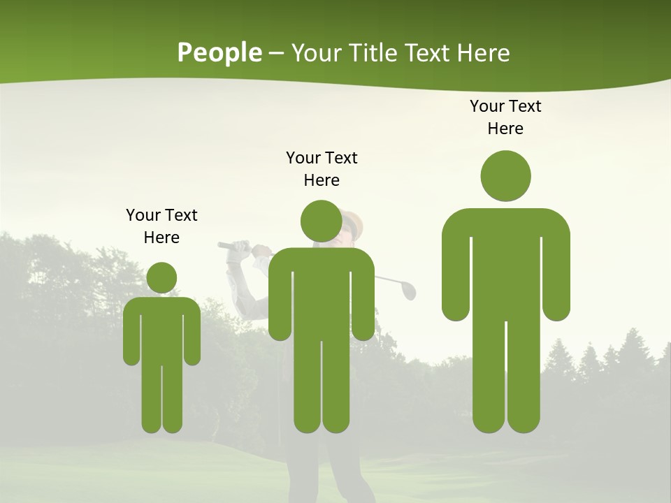 Professional Player Grass PowerPoint Template