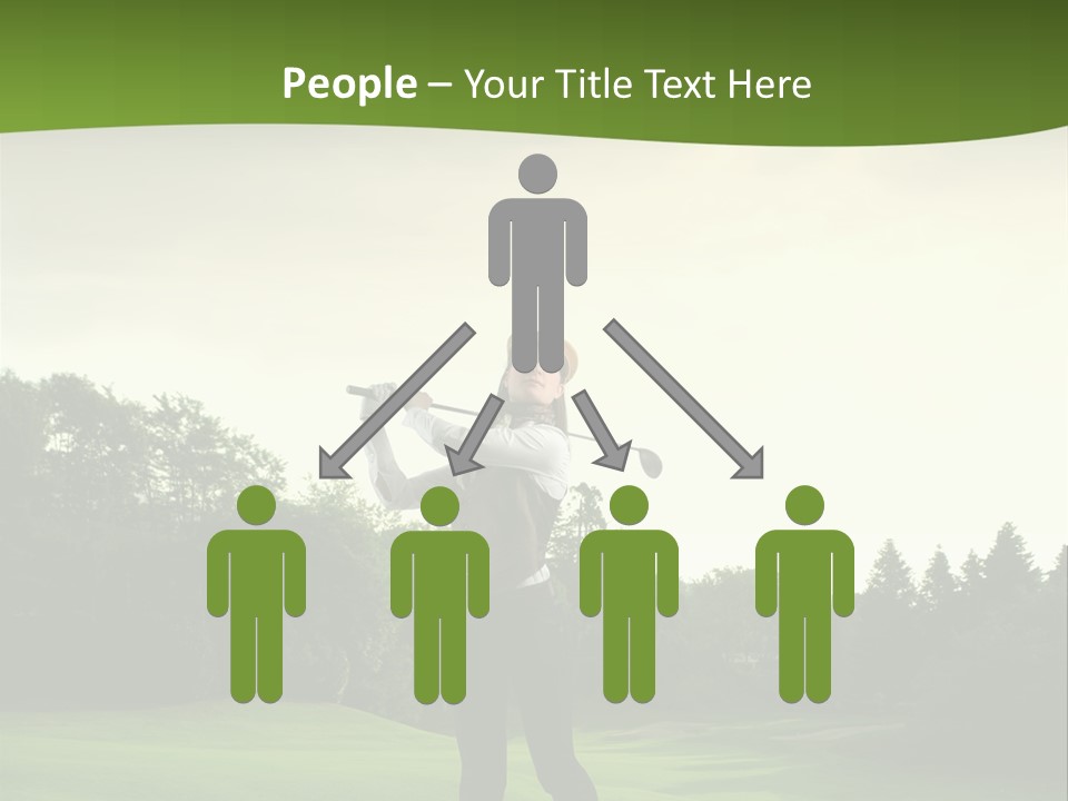 Professional Player Grass PowerPoint Template